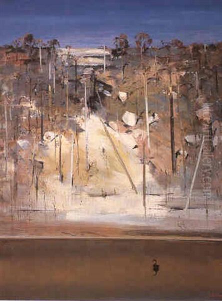 Riverbank, Black Swan - view 1