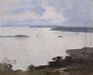 Middle Harbour, Sydney, 1922 by Penleigh Boyd