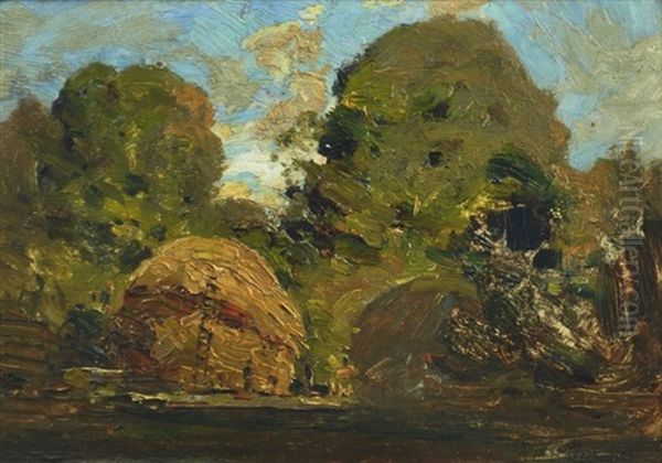 Building A Haystack, Hampton, Victoria - view 1