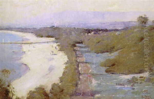 Beach Scene, Portsea - view 1