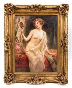 Femme Au Miroir