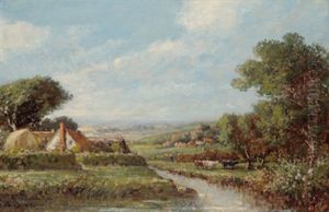 Fluslandschaft by George A. Boyle