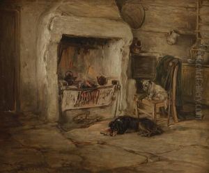 Burns' Cottage by Robert L. Alexander