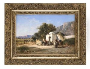 Orientalische Szene by Honore Boze
