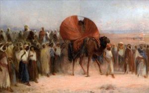 La Caravane by Honore Boze