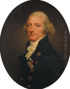Portrait Du General Gaultier De Murnan Portant L'ordre Des Cincinati