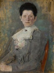 Helena Kurpiel-lekawska Portrait by Olga Boznanska