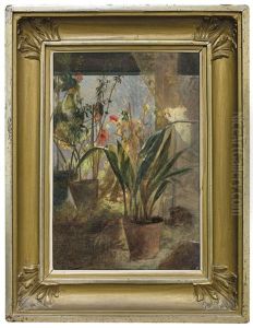 Flowers At Window by Olga Boznanska