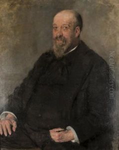 Portrait Du Marchand De Tableaux Georges Thomas