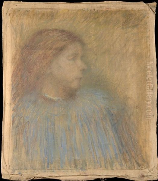 Study Of A Young Girl - view 1