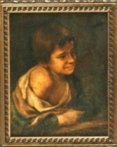 Portrait Eines Jungen (after Murillo) by Olga Boznanska