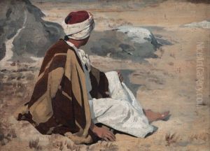 Seated Bedouin