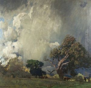 The Gathering Storm by Eugen Felix Prosper Bracht