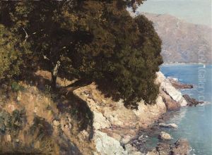 La Cote Pres De Rapallo (op. 216) by Eugen Felix Prosper Bracht