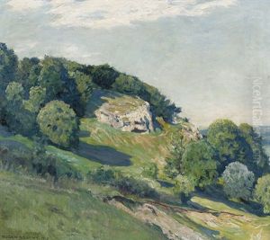 Felsiges Talchen by Eugen Felix Prosper Bracht