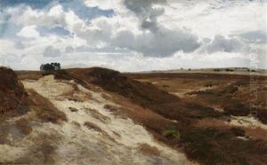 In Der Luneburger Heide by Eugen Felix Prosper Bracht
