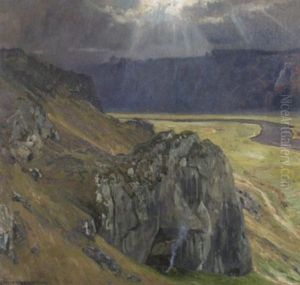Felslandschaft Aus Der Rauhen Alb