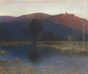 Abendstimmung An Einem See Abendstimmung An Einem See