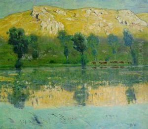 Letzte Sonne by Eugen Felix Prosper Bracht