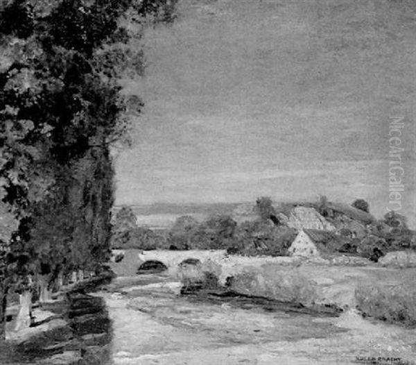 Die Brenzbrucke Bei Herbrechtingen - view 1