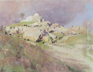 Motiv Aus Palestina by Eugen Felix Prosper Bracht