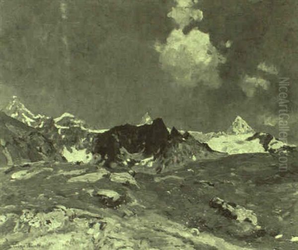 Gebirgslandschaft In Den Schweizer Alpen - view 1