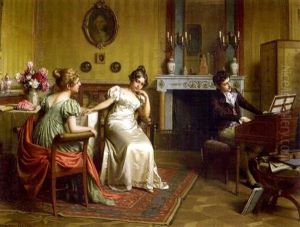 The Music Lesson by Emil Brack