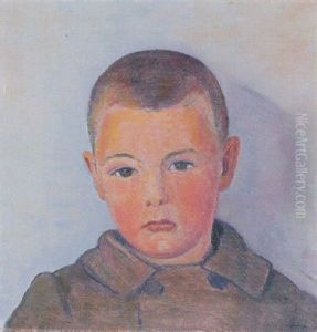Knabenbildnis by Max Eugen Brack
