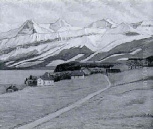 Eiger, Moench Und Jungfrau Mit Brienzersee Eiger, Moench Und Jungfrau Mit Brienzersee