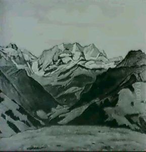 Gebirgslandschaft by Max Eugen Brack