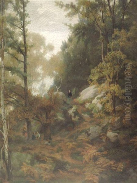 Paysage Avec Personnages - view 1