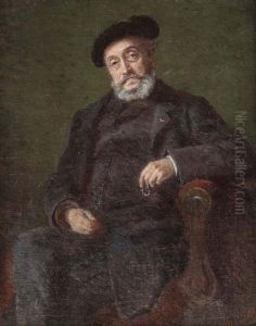 Portrait Du Professeur Demons by Marie Bracquemond