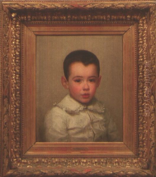 Portrait De Pierre Bracquemond Enfant - view 1