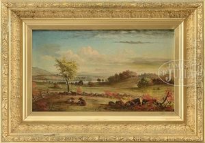 View On Lake Winnipesaukee- Near Red Hill by Gibeon Elden Bradbury