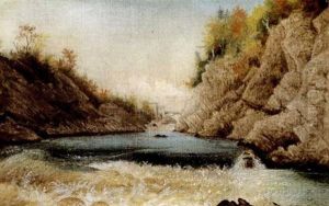 Indian Cellar, Near Salmon Falls by Gibeon Elden Bradbury