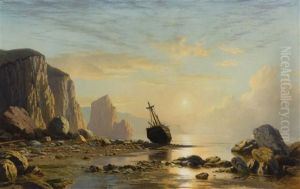 Golden Rays On The Labrador Coast