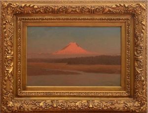 Sunset Over Water by William Bradford