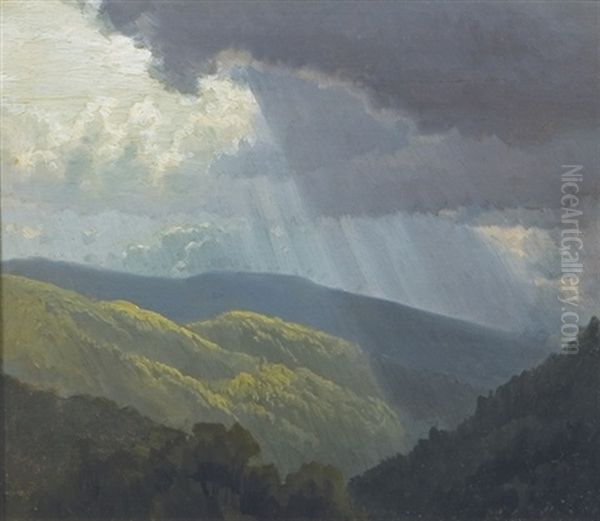 Approaching Storm, Sierra Nevadas - view 1