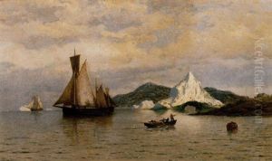 Ships In The Arctic by William Bradford