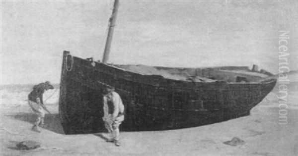 Freeing The Boat - view 1
