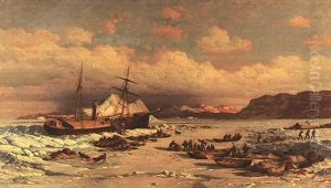 Voyage Of The "polaris" by William Bradford