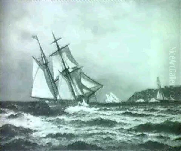 Schooner Off The Labrador Coast - view 1