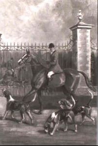 The Joint Master Of The Fitzwilliam Hunt At Home - Thornhaugh by Cuthbert Bradley