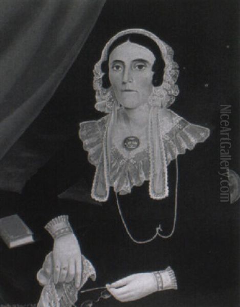 Portrait Of Martha Engle Banier Fisher - view 1