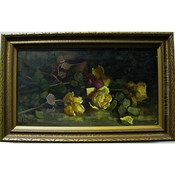 Yellow Roses - view 1