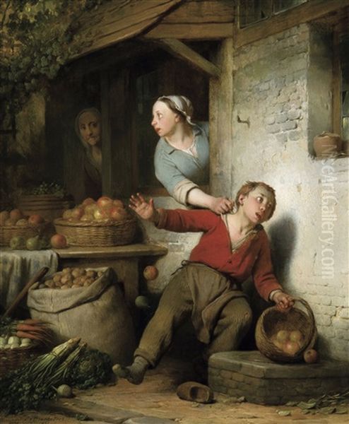 The Fruit Thieve (1857) - view 1