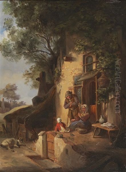 Idyllic Family Scene - view 1