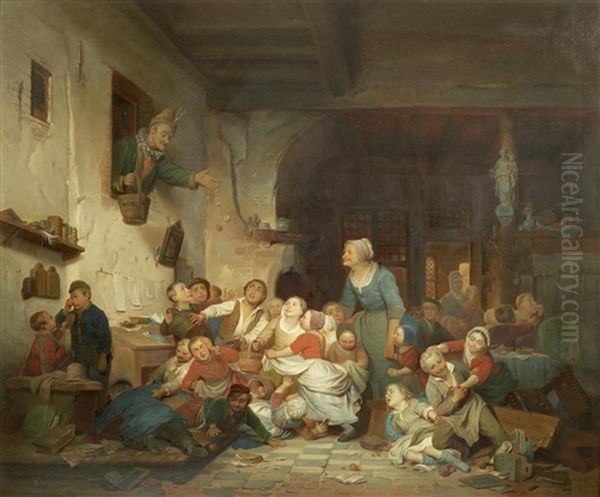 Mid-lent In The Schoolroom - view 1