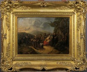 Scene De Bataille by Ferdinand de Braekeleer
