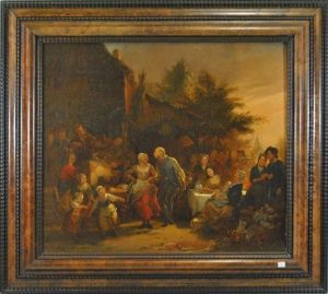 Jubile, Cinquante Ans De Mariage by Ferdinand de Braekeleer